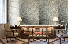 Обои 9FR-B фото в интерьере кабинета превью