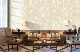 Обои 1209-2 фото в интерьере кабинета превью