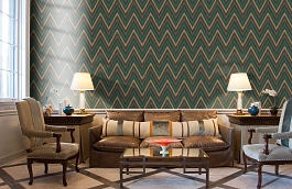 Обои 1509-5 фото в интерьере кабинета превью