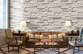 Обои 1601-1 фото в интерьере кабинета превью