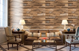 Обои 1612-2 фото в интерьере кабинета превью