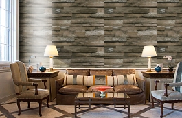 Обои 1612-3 фото в интерьере кабинета превью