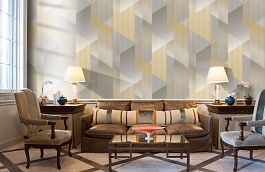 Обои 1617-2 фото в интерьере кабинета превью