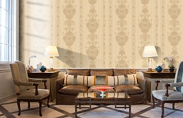 Обои 2608-2 фото в интерьере кабинета превью