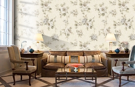 Обои 2610-1 фото в интерьере кабинета превью