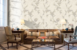 Обои 2618-1 фото в интерьере кабинета превью