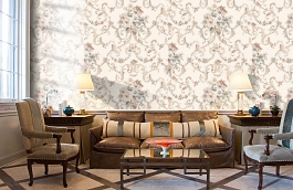 Обои 2620-1 фото в интерьере кабинета превью