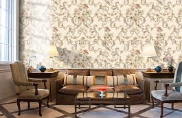 Обои 2620-2 фото в интерьере кабинета превью