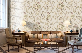 Обои 2620-3 фото в интерьере кабинета превью