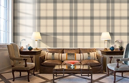 Обои 3714-3 фото в интерьере кабинета превью