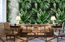 Обои 4714-5 фото в интерьере кабинета превью