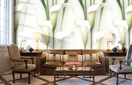 Обои 54139-1 фото в интерьере кабинета превью