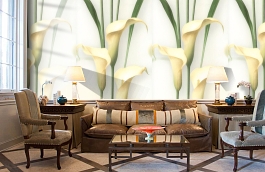 Обои 54139-3 фото в интерьере кабинета превью