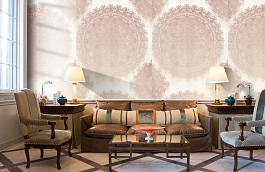 Обои 54152-3 фото в интерьере кабинета превью