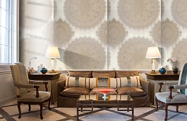 Обои 54152-5 фото в интерьере кабинета превью