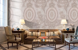 Обои 54167-5 фото в интерьере кабинета превью