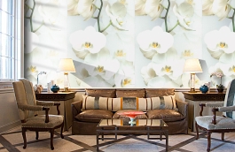 Обои 54169-1 фото в интерьере кабинета превью