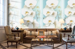 Обои 54169-7 фото в интерьере кабинета превью