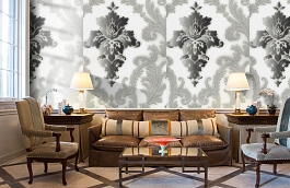 Обои 54172-3 фото в интерьере кабинета превью