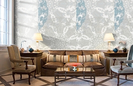 Обои 54175-2 фото в интерьере кабинета превью