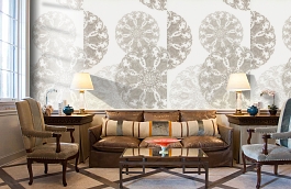 Обои 54175-3 фото в интерьере кабинета превью