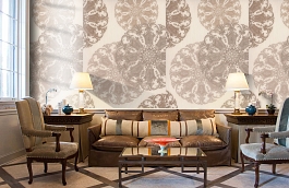 Обои 54175-4 фото в интерьере кабинета превью