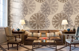 Обои 54175-5 фото в интерьере кабинета превью