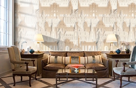 Обои 54194-2 фото в интерьере кабинета превью