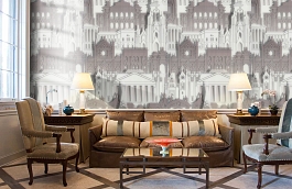 Обои 54194-4 фото в интерьере кабинета превью