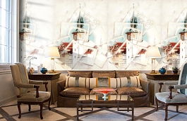 Обои 54202-1 фото в интерьере кабинета превью