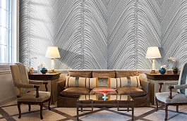 Обои 54208-3 фото в интерьере кабинета превью