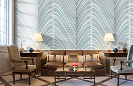 Обои 54208-4 фото в интерьере кабинета превью