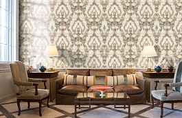 Обои 54221-4 фото в интерьере кабинета превью