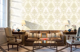 Обои 54224-2 фото в интерьере кабинета превью