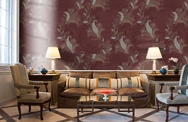 Обои 54228-5 фото в интерьере кабинета превью