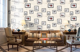 Обои 54257-2 фото в интерьере кабинета превью