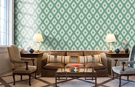 Обои 54261-4 фото в интерьере кабинета превью