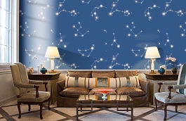 Обои 54264-2 фото в интерьере кабинета превью