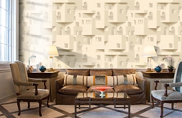 Обои 54288-2 фото в интерьере кабинета превью