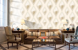 Обои 54314-4 фото в интерьере кабинета превью