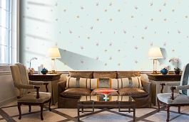 Обои 54321-4 фото в интерьере кабинета превью