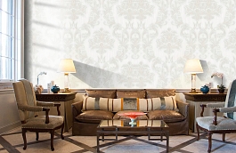 Обои 6808-6 фото в интерьере кабинета превью