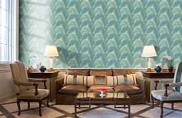 Обои 7002-3 фото в интерьере кабинета превью