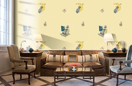 Обои 8941-1 фото в интерьере кабинета превью