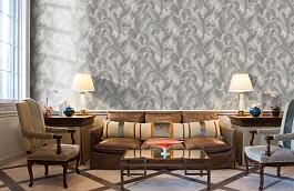 Обои RDT2201-3 фото в интерьере кабинета превью