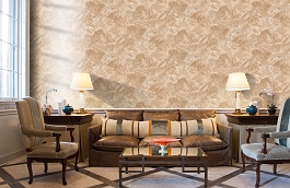 Обои RDT2206-7 фото в интерьере кабинета превью