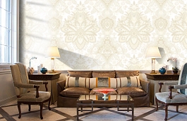 Обои RJC4011-1 фото в интерьере кабинета превью