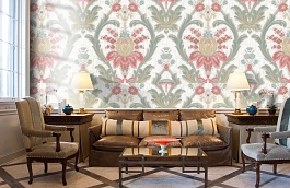 Обои RMC1707-4 фото в интерьере кабинета превью