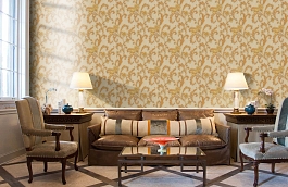 Обои RMH1010-4 фото в интерьере кабинета превью