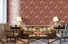 Обои RMH1010-5 фото в интерьере кабинета превью